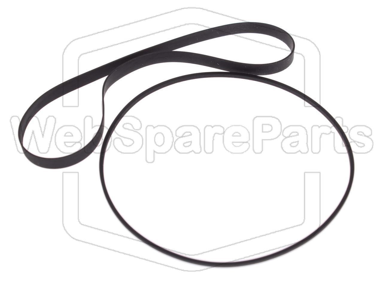 Kit de courroies pour lecteur cassette Rotel RCX-860