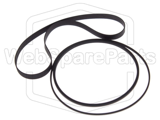 Kit Courroies Pour Platine Cassette Technics RS-B13
