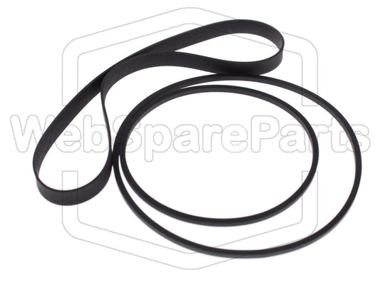 Kit Courroies Pour Magnétoscope Salora SV-8500