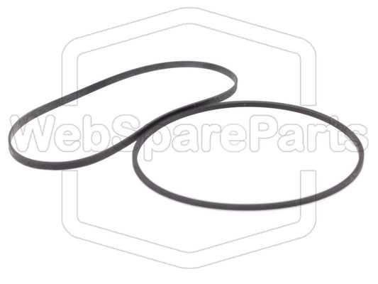 Kit Courroies Pour Platine Cassette Panasonic RX-DS25
