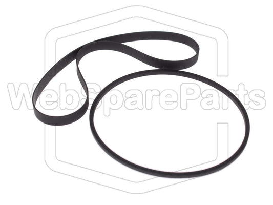 Kit Courroies Pour Platine Cassette Teac V-800X