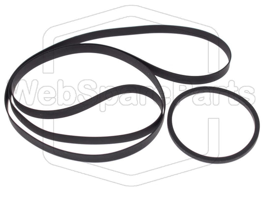 Kit courroies pour platine vinyle Sharp RP-116 H
