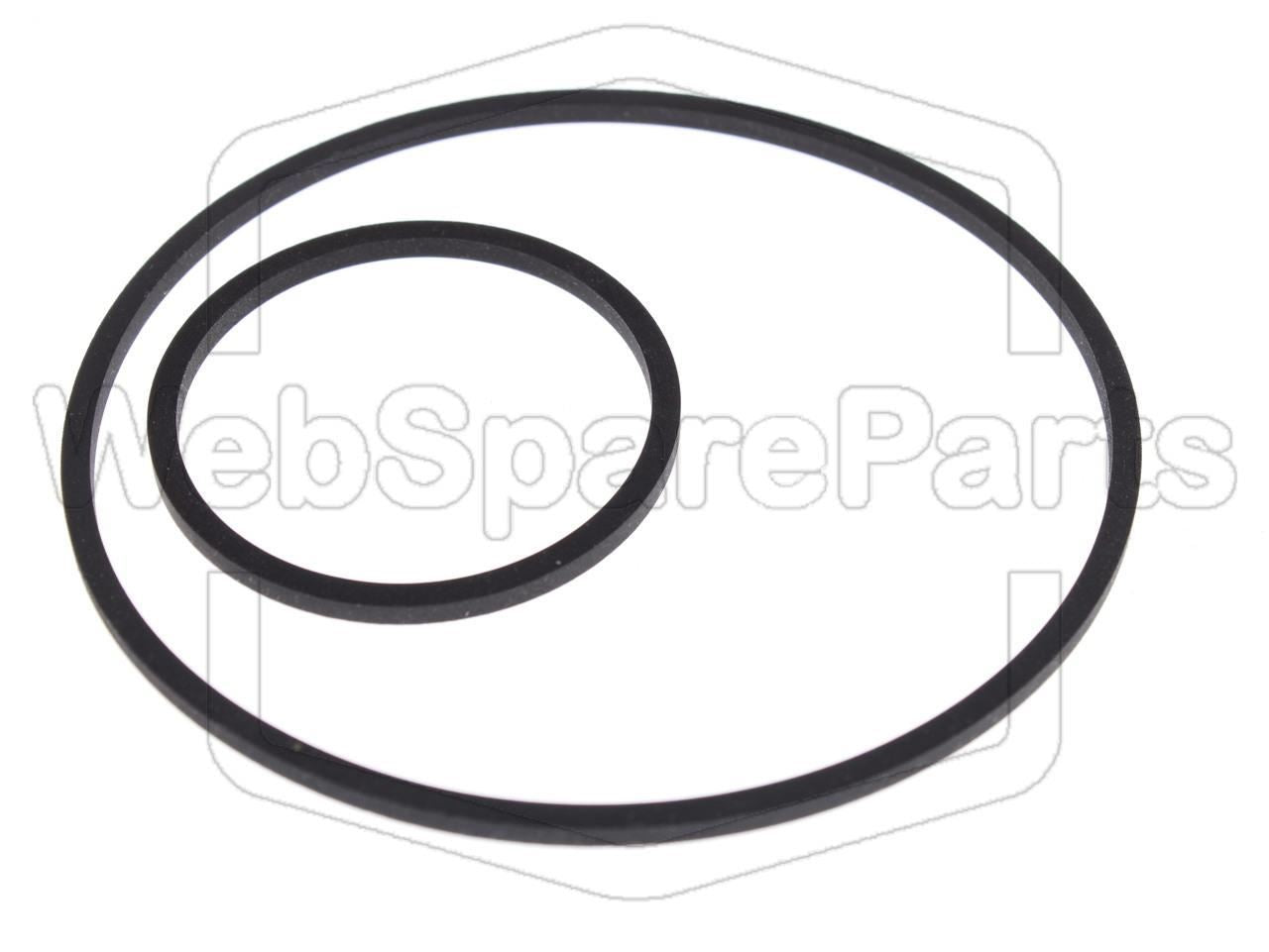 Kit Courroies Pour Magnétoscope Rumbelows VCR-9500