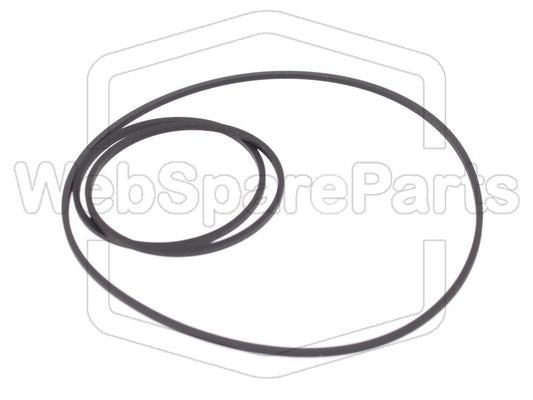 Kit courroies de remplacement pour autoradio cassette Pioneer KP-6300