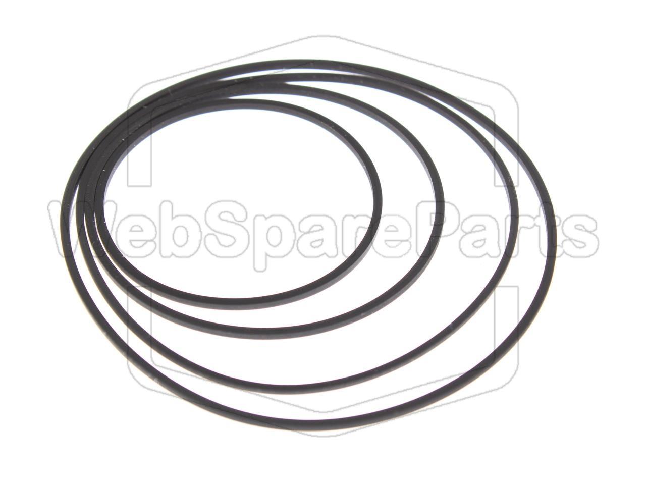 Kit de courroies pour lecteur cassette Sanyo RD-303