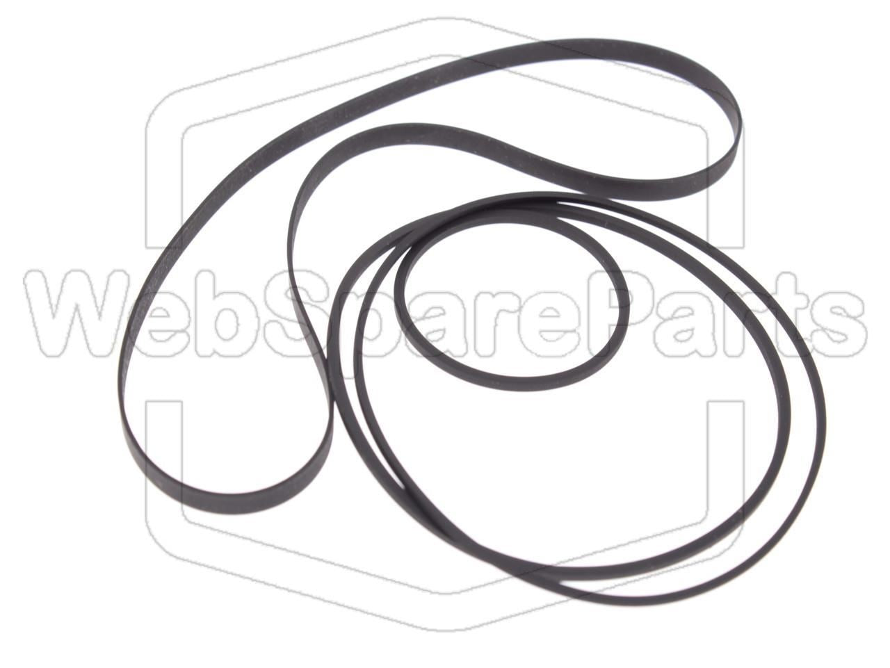Kit de courroies pour lecteur cassette Pioneer CT-680