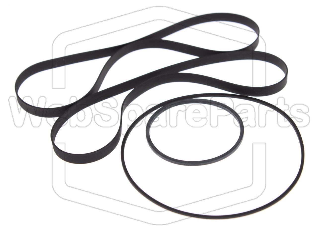 Kit Courroies Pour Platine Cassette Sony TC-K81