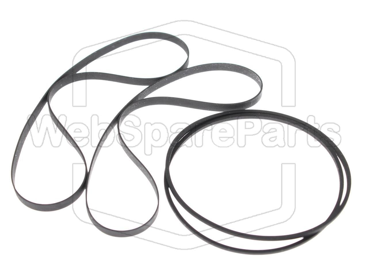 Kit de courroies pour lecteur cassette Pioneer XR-A200