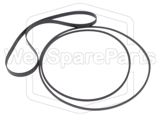 Kit Courroies Pour Platine Cassette Sony TC-K4