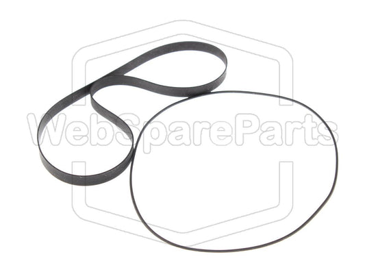 Kit courroies pour magnétophone à bobines Pioneer RT-2044