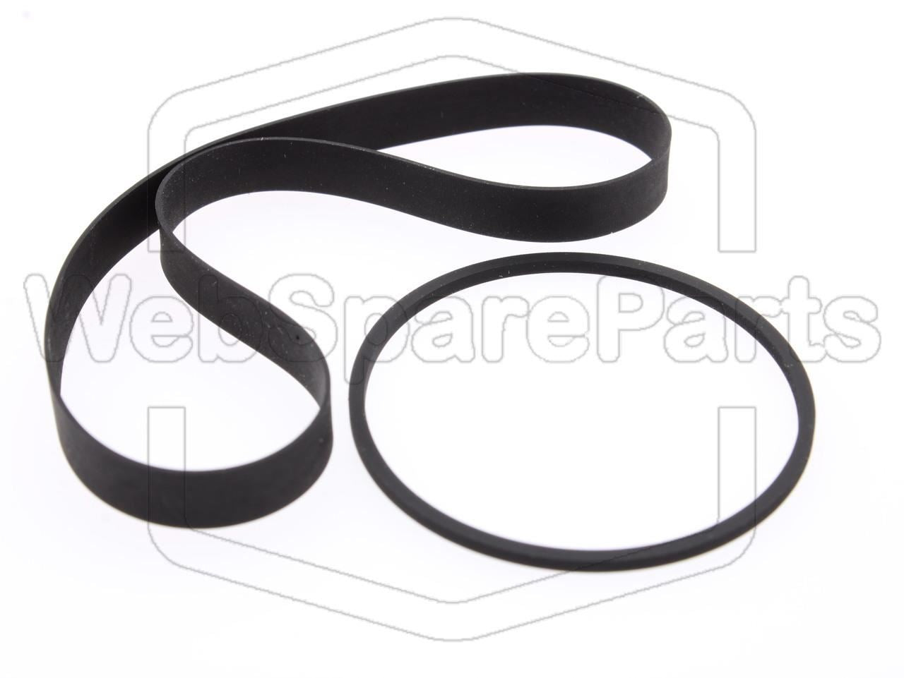 Kit Courroies Pour Platine Cassette Akai GX-7