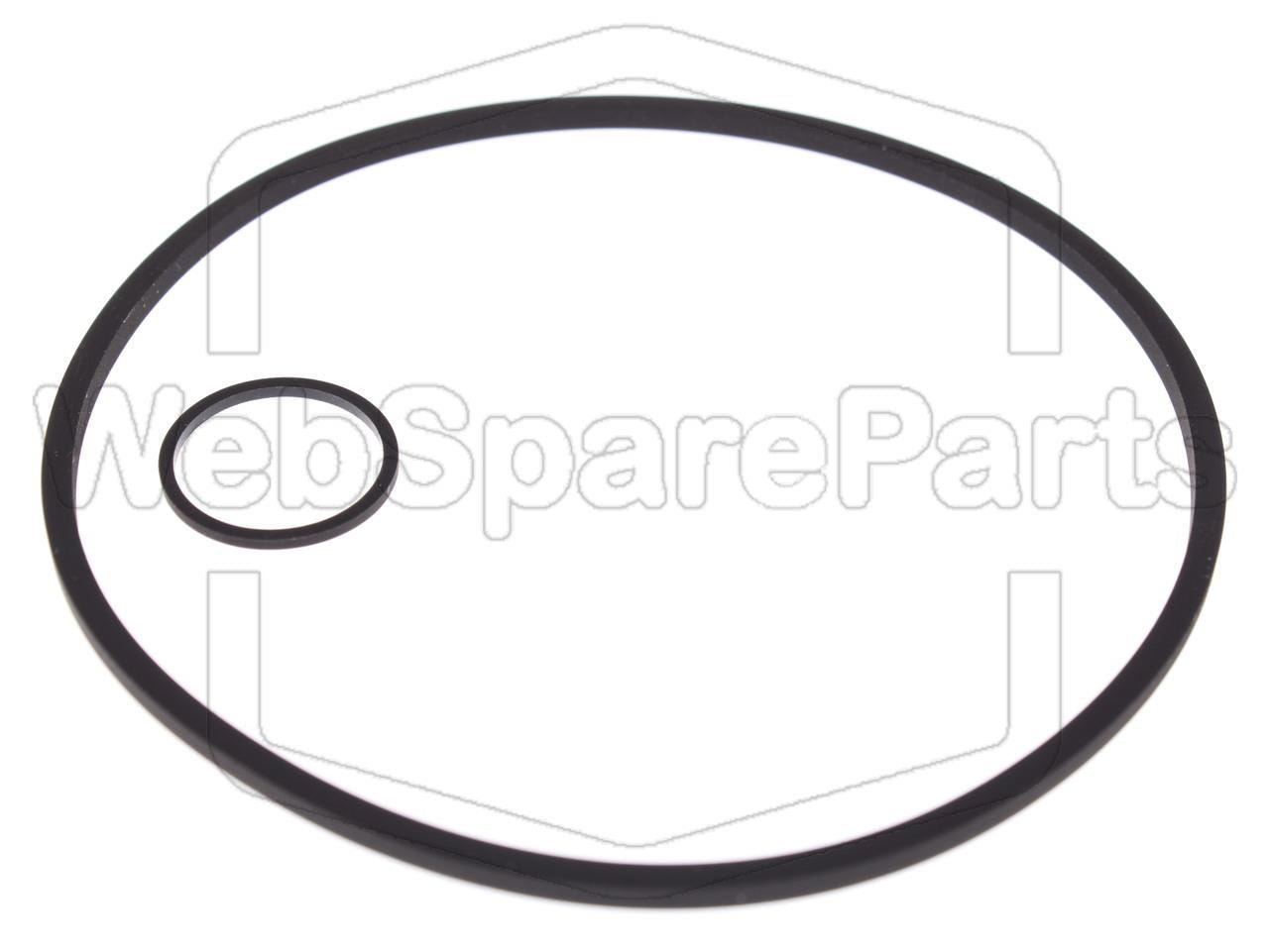 Kit de courroies pour magnétoscope Mitsubishi HS-M54