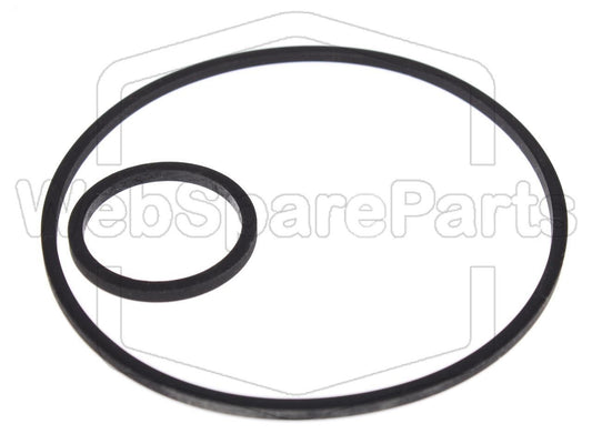 Kit Courroies Pour Magnétoscope Orion VH-2950