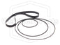 Kit Courroies Pour Platine Cassette Stéréo Kenwood KX-800