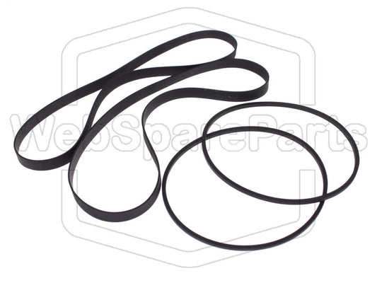 Kit Courroies Pour Platine Cassette Teac W-850R