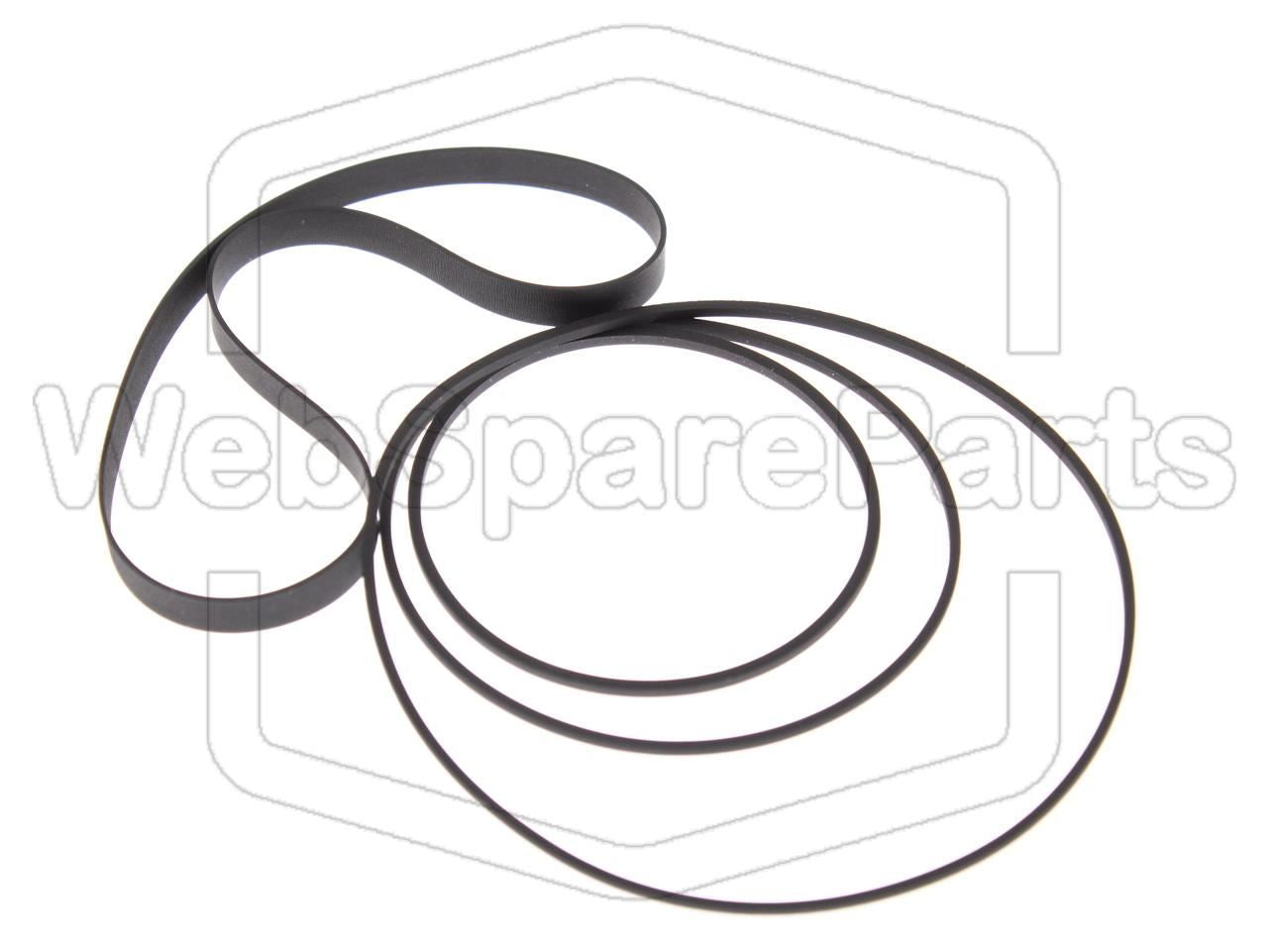 Kit de courroies pour lecteur cassette JVC KD-V100