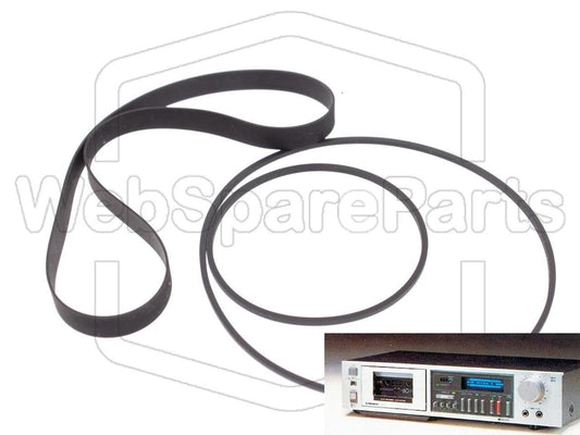 Kit Courroies Pour Platine Cassette Pioneer CT-720
