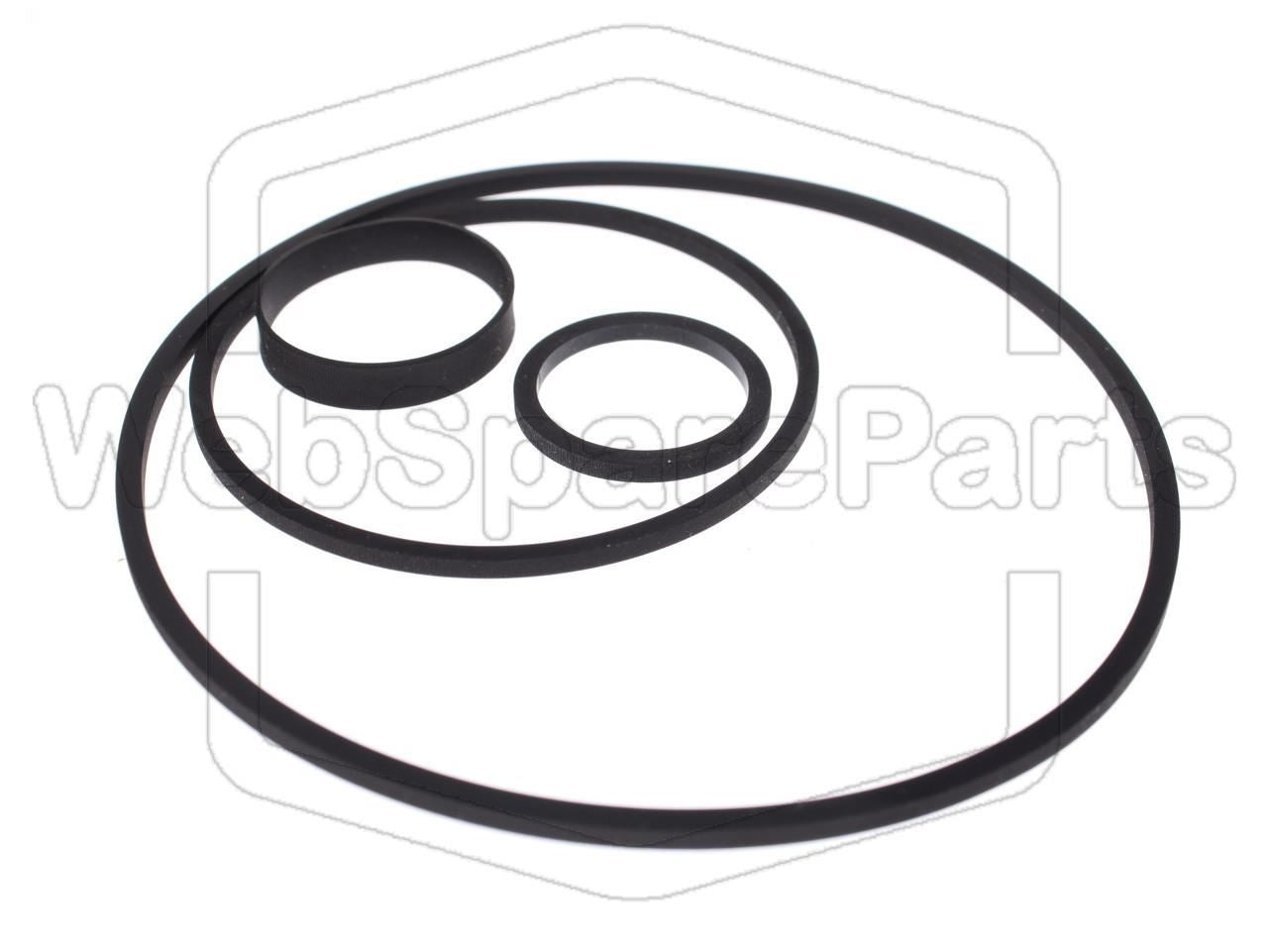 Kit Courroies Pour Magnétoscope Panasonic NV-431