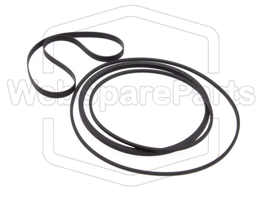 Kit Courroies Pour Platine Cassette Denon UDR-90 (D-90)