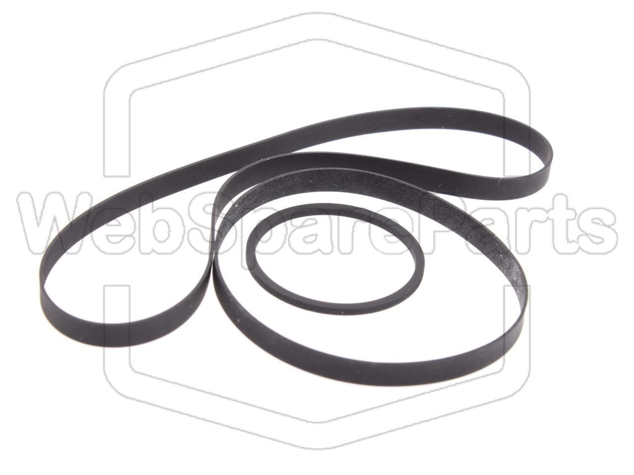 Kit Courroies Pour Platine Cassette Sony TC-K707ES