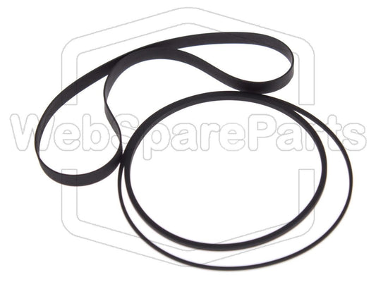 Kit Courroies Pour Platine Cassette Technics RS-D200