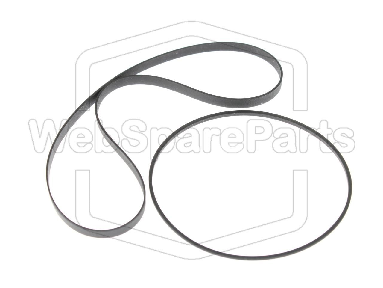Kit de courroies pour lecteur cassette Philips FC920