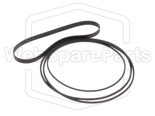Kit Courroies Pour Platine Cassette Teac V-416C
