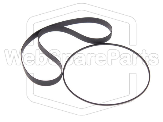 Kit Courroies Pour Platine Cassette Kenwood KX-87CR