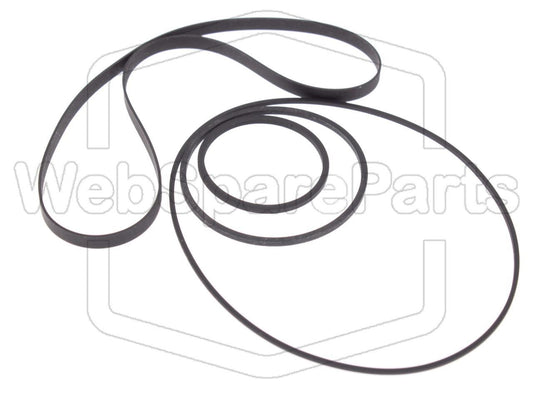 Kit Courroies Pour Platine Cassette Pioneer CT-4