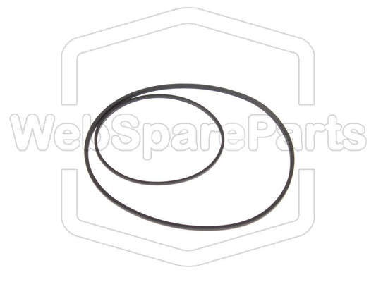 Kit courroies de remplacement pour autoradio cassette Philips DC320 90DC320