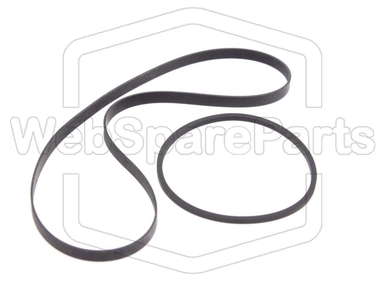 Kit De Courroies Pour Platine Cassette Sony FH-10W - Neuves - Lot De 2