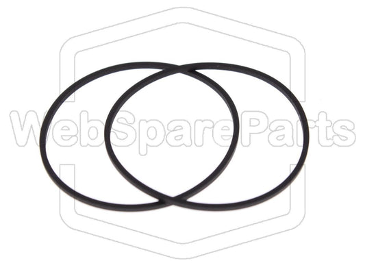 Kit Courroies Pour Lecteur CD Philips FW-339C