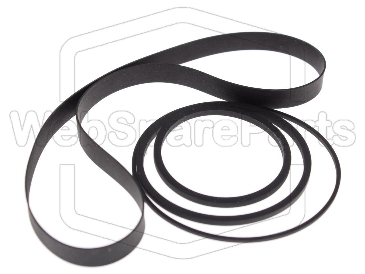 Kit Courroies Pour Magnétoscope Thomson VKE-411 T
