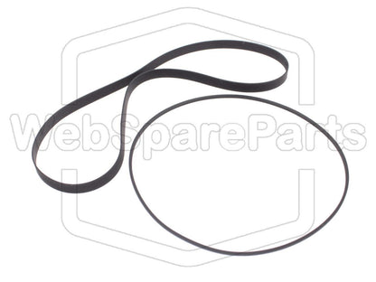 Kit Courroies (Version 1) Pour Platine Cassette Akai CS-F11