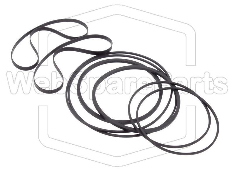 Kit Courroies Pour Platine Cassette Denon UDR-W99 (D-99)