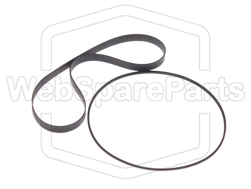Kit Courroies Pour Platine Cassette Stéréo Kenwood KX-5XC