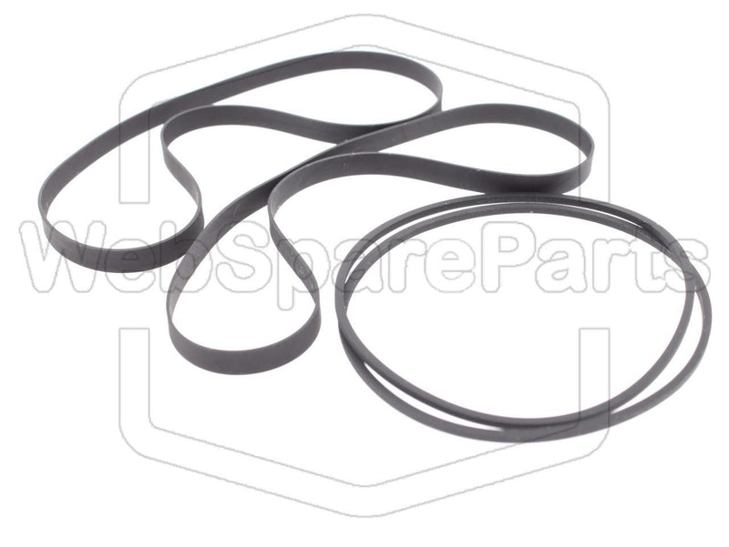 Kit Courroies Pour Platine Cassette Pioneer CT-W208R