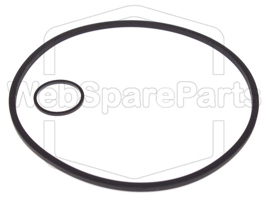 Kit de courroies pour magnétoscope Mitsubishi HS-M23