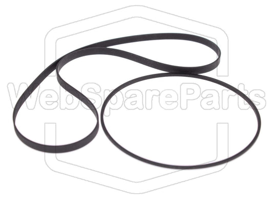 Kit Courroies Pour Platine Cassette Harman Kardon CA-D5