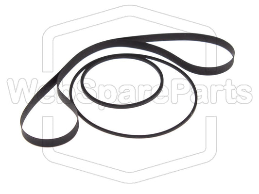 Kit Courroies Pour Platine Cassette Technics RS-M245X