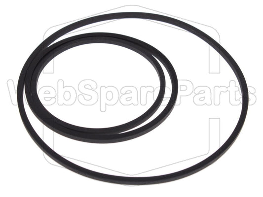 Kit de courroies pour magnétoscope Toshiba V-610 B/UK