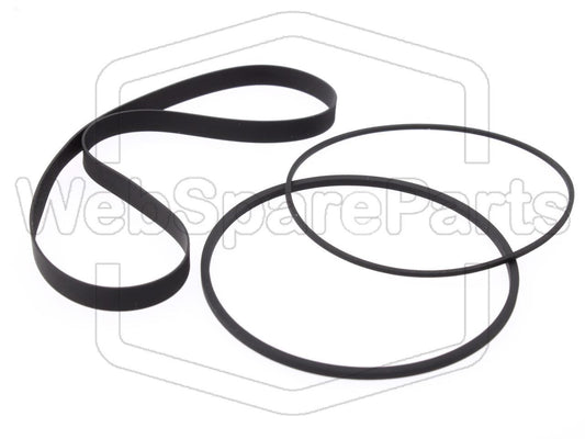 Kit Courroies Pour Platine Cassette Marantz SD-1010
