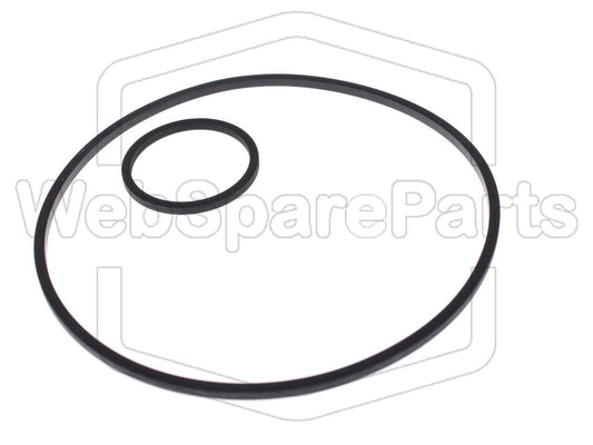 Kit Courroies Pour Magnétoscope Track VCR-92