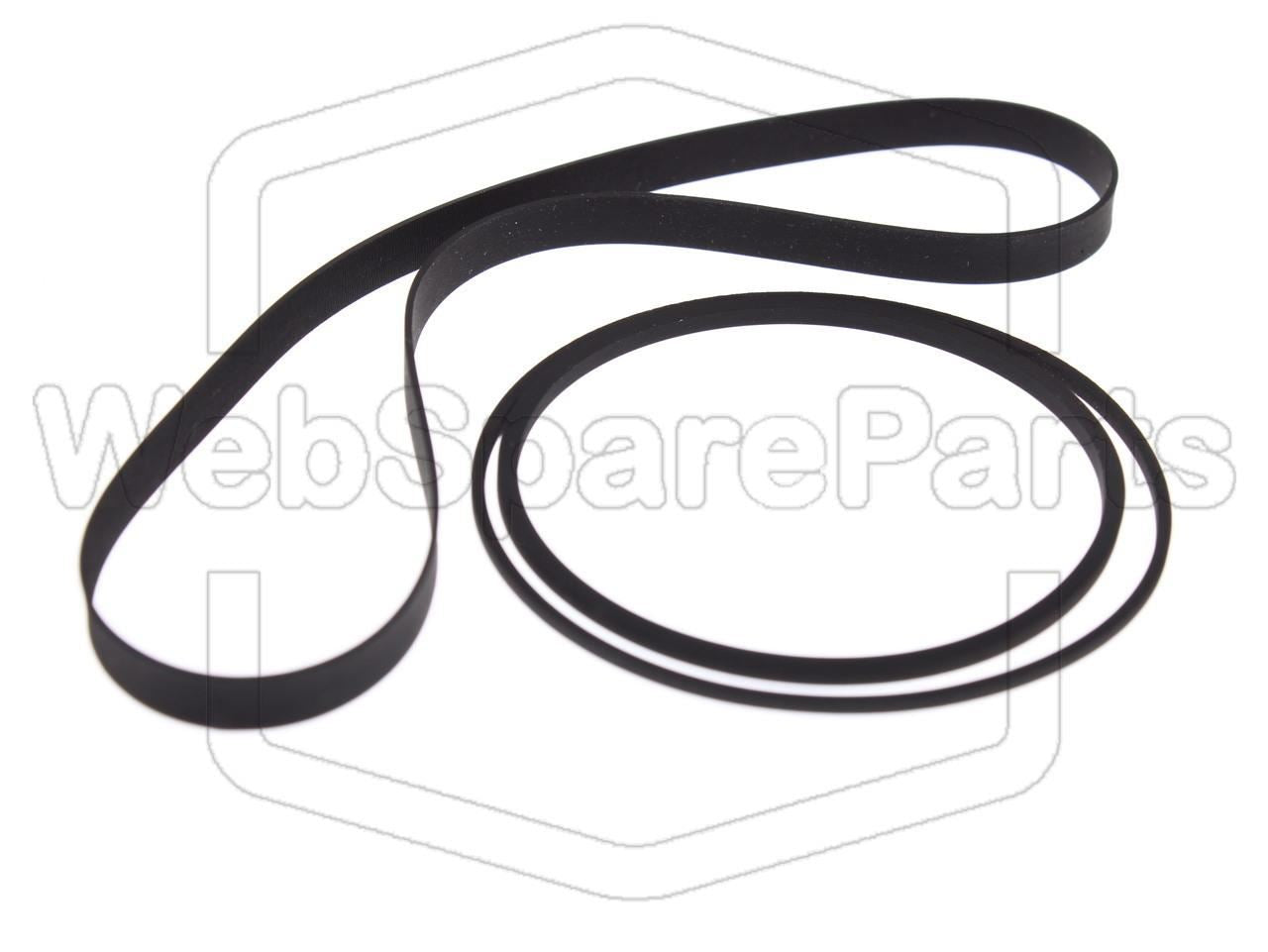 Kit de courroies pour lecteur cassette Akai GX-C38
