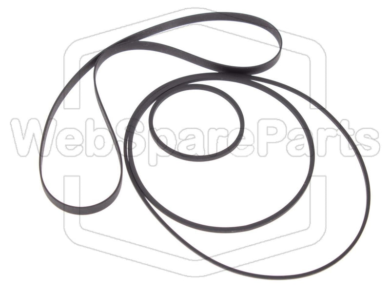 Kit Courroies Pour Platine Cassette Pioneer CT-330