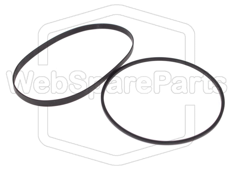 Kit Courroies Pour Platine Cassette Panasonic RX-D10