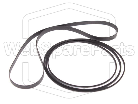 Kit Courroies Pour Platine Cassette Sharp VZ-3500