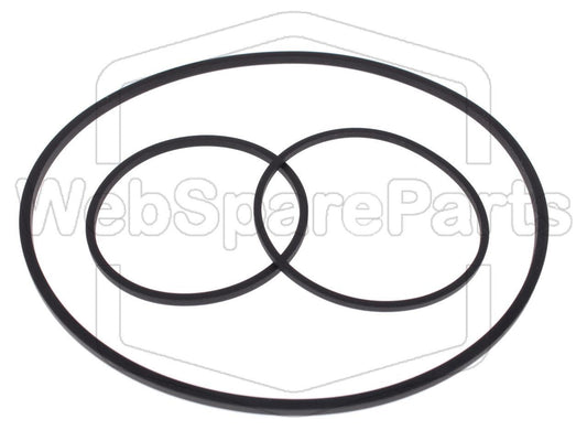 Kit Courroies Pour Magnétoscope Siemens FM-391-761