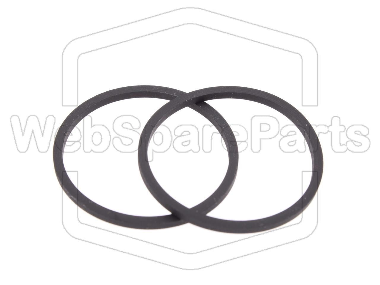 Kit courroies de rechange para lecteur CD Yamaha CDX-910.