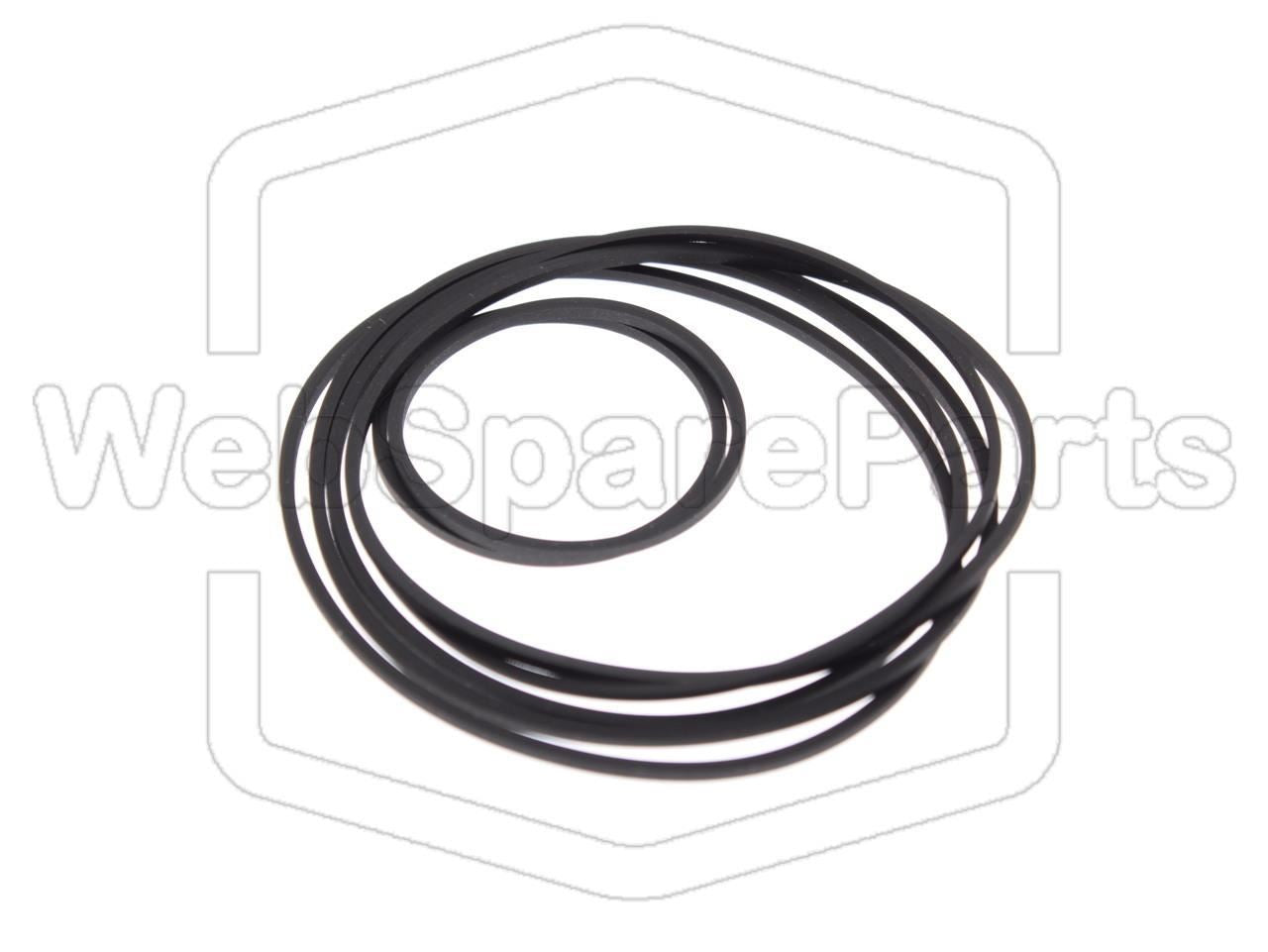 Kit Courroies Pour Double Platine Cassette Kenwood KX-58W